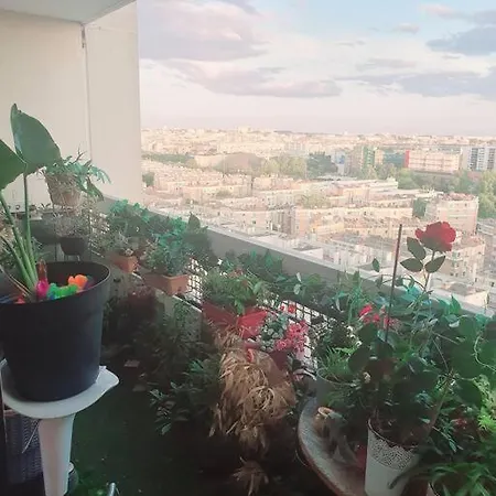 Bright Flat 90m2 Great View Apartment Paris